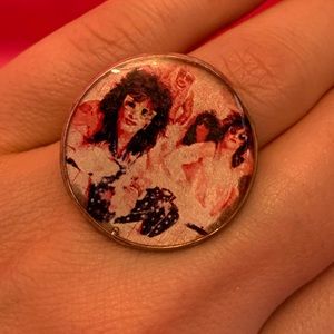 Motley Crüe Adjustable Ring